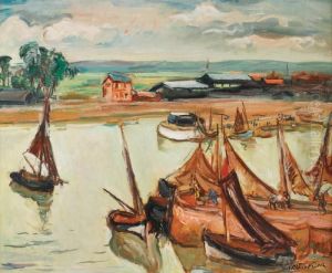 Le Chenal Du Port De Honfleur