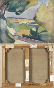 Paysage Mediterraneen by Emile-Othon Friesz