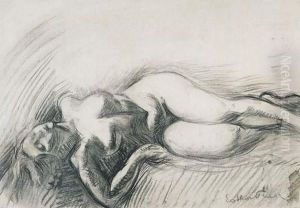 Nu Couche by Emile-Othon Friesz