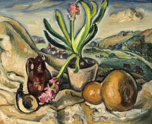 Nature Morte Devant Un Paysage, 1925.