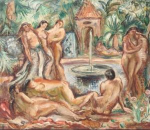 Les Jardins De L'emir by Emile-Othon Friesz
