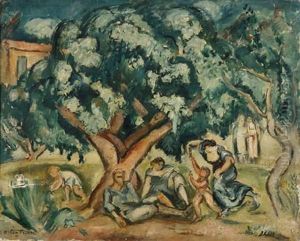 Partie De Campagne by Emile-Othon Friesz