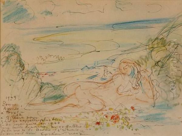 Femme Nue Allongee, 1949 - view 1
