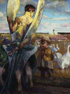 Angel, I will Follow You by Jacek Malczewski