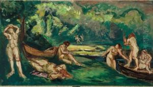 Baigneuses by Emile-Othon Friesz