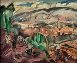 Coupeurs De Bois by Emile-Othon Friesz