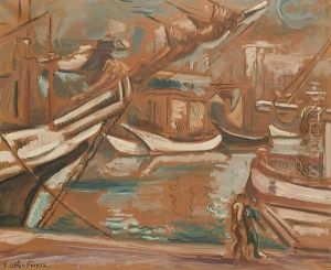 Harbour Scene Harbour Scene