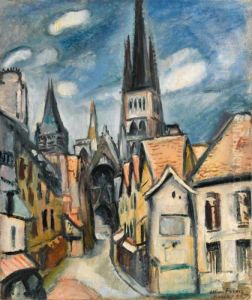La Cathedral A Rouen by Emile-Othon Friesz