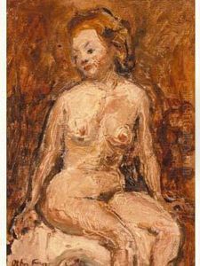 Odele Nu Assis by Emile-Othon Friesz