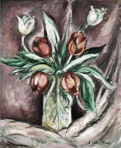 Bouquet De Tulipes by Emile-Othon Friesz