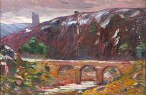 Landscape Of Creuzant by Emile-Othon Friesz