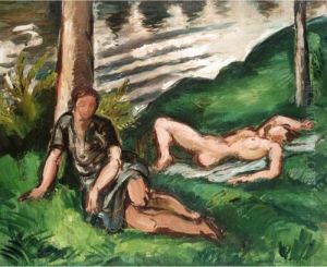 Les Deux Femmes by Emile-Othon Friesz
