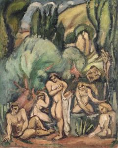 Baigneuses by Emile-Othon Friesz