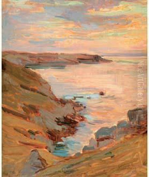 Coucher De Soleil Pres Douarnenez En Bretagne - view 1