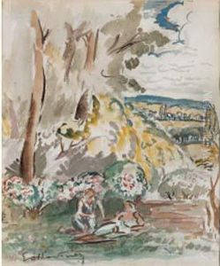 Detente A La Campagne by Emile-Othon Friesz