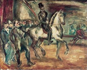 La Haute Ecole Du Cirque Medrano by Emile-Othon Friesz