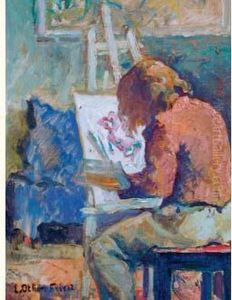Raoul Dufy Devant Son Chevalet, Circa 1903 Raoul Dufy Devant Son Chevalet, Circa 1903