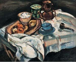 Nature Morte A La Cafetiere, Circa 1950