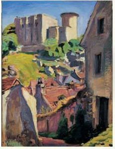 Le Chateau Fort De Falaise, Circa 1919 Le Chateau Fort De Falaise, Circa 1919