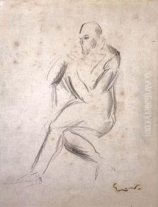 Homme Assis by Emile-Othon Friesz
