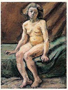 Nu Assis by Emile-Othon Friesz