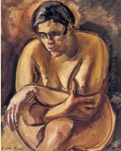 Femme Nue, Assise by Emile-Othon Friesz
