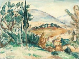 Paysage by Emile-Othon Friesz