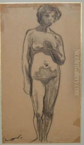 Etude De Femme Nue by Emile-Othon Friesz
