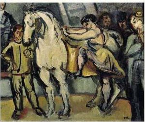 L'ecuyere De Cirque by Emile-Othon Friesz