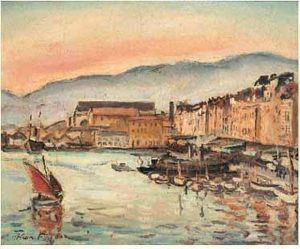 Marseille, Le Port by Emile-Othon Friesz