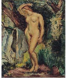 Nu Dans Un Sous-bois by Emile-Othon Friesz