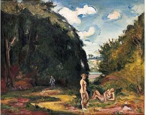 Les Baigneuses by Emile-Othon Friesz