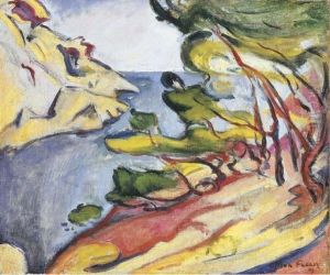 La Baie Du Bec D'aigle by Emile-Othon Friesz