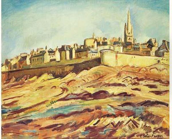 Vue De Saint Malo, Circa 1934. - view 1