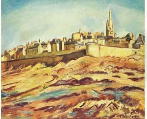 Vue De Saint Malo, Circa 1934.