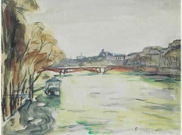 Paris, La Seine. - view 1