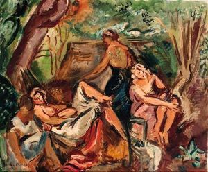 Femmes Dans Une Calanque