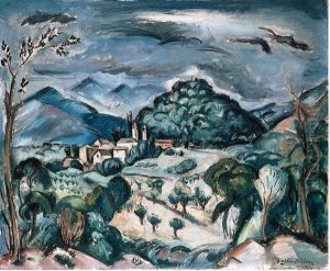 Paysage De Provence by Emile-Othon Friesz