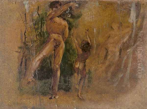 Study for The Dancing Lesson - view 1