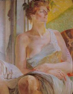 Portrait of a Woman by Jacek Malczewski