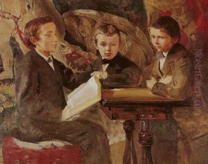 Nephews by Jacek Malczewski