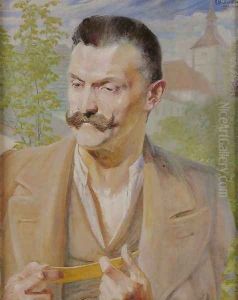 Sketch for the Portrait of a Man