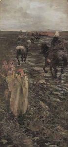Journey to the East by Jacek Malczewski