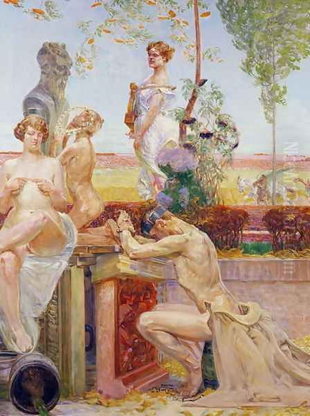 Allegorical Figures, 1913 - view 1