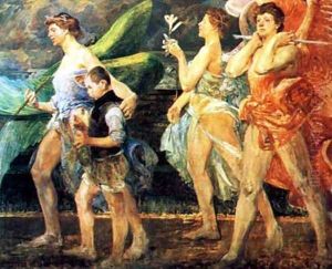 Tobias and The Angels by Jacek Malczewski
