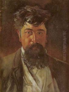Portrait of Tadeusz Boracz by Jacek Malczewski