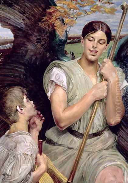 Angel and Shepherd Boy, 1911 - view 1