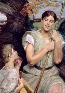 Angel and Shepherd Boy, 1911