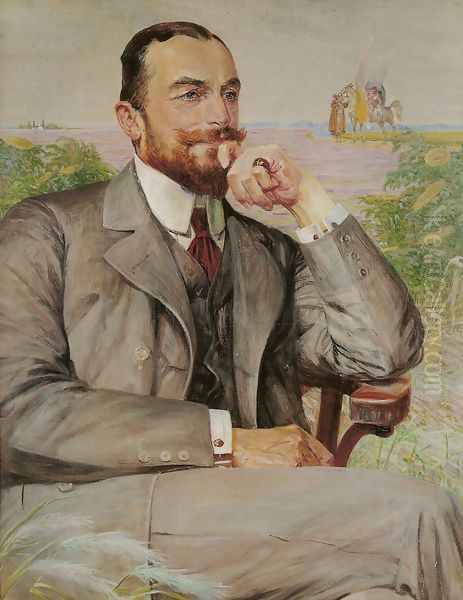 Portrait of Ludwik Zelenski - view 1