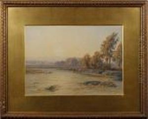 Evening River Landscape